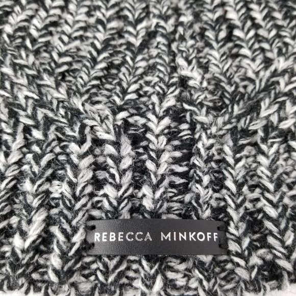 NWT REBECCA MINKOFF《366》beanie and arm warmer - Picture 7 of 7